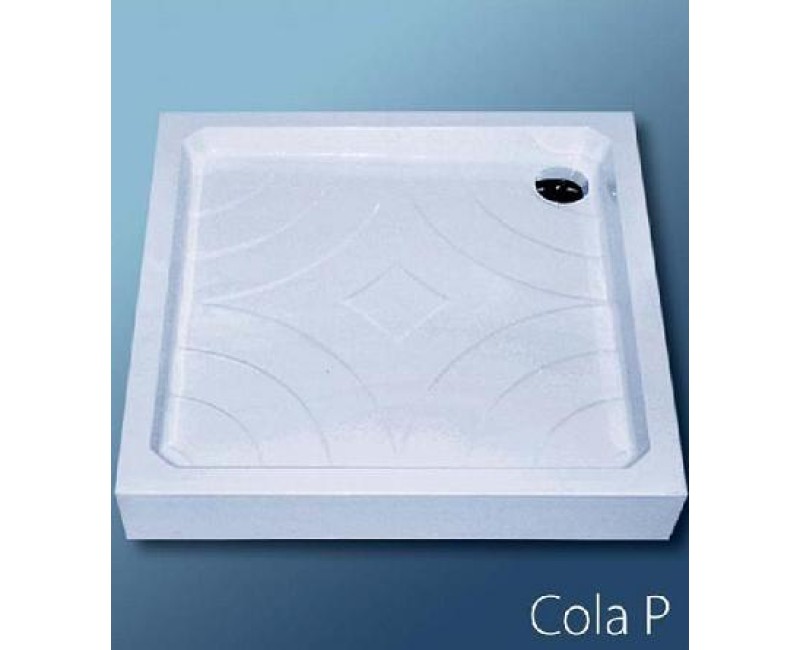 Roltechnik Kvadrātveida dušas paliktnis COLA P 900x900, balts