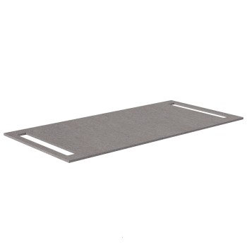 Darba virsma Kame Universal HPL ar 2 dvieļu turētājiem 100cm, Grey moon WP-2/8-3/H12