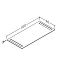 Kame Компактная столешница из HPL 100см, WP-2/8-3/H12