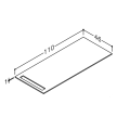 Kame Компактная столешница из HPL 110см, WP-1/10-3/H15