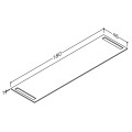 Kame Kompakta HPL stalviršis 180 cm, WP-2/16-3/H12