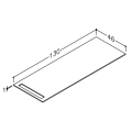 Kame Компактная столешница из HPL 130см, WP-1/12-3/H12