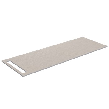 Darba virsma Kame Universal ar dvieļu turētāju HPL 130cm, Sand stone WP-1/12-3/H15