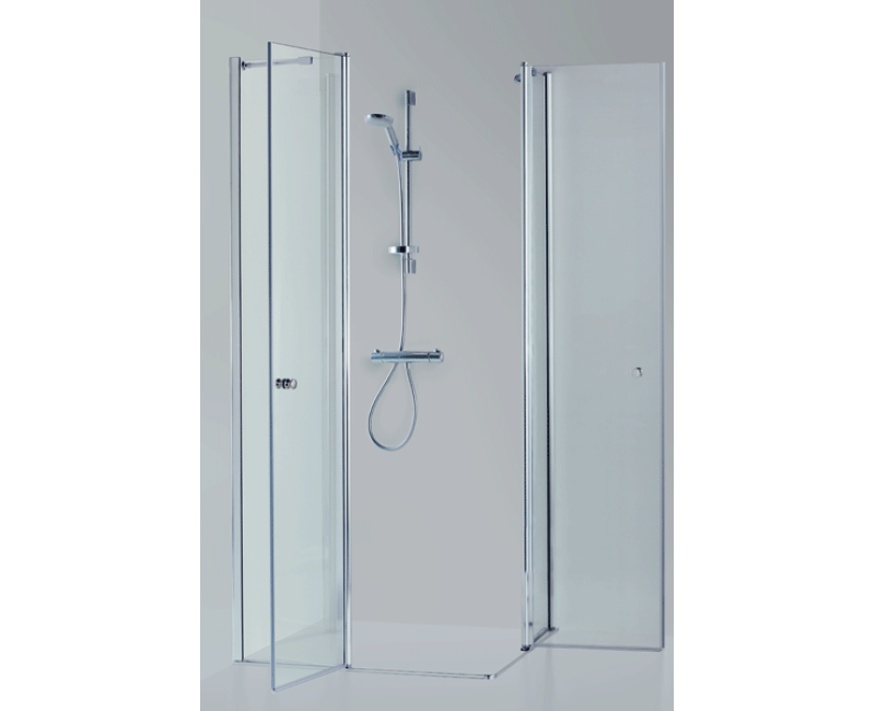 Baltijos Brasta Dušas stūris kvadrātveida SIMA 90x90 cm