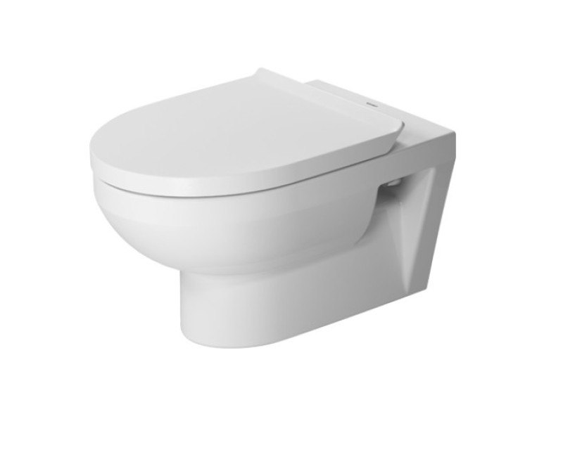 Duravit DuraStyle Basic Rimless Piekaramais WC ar SC vāku, 45620900A1