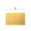 Dušas galva TRES INOX Antilimea 40x25 cm, 134315008OM