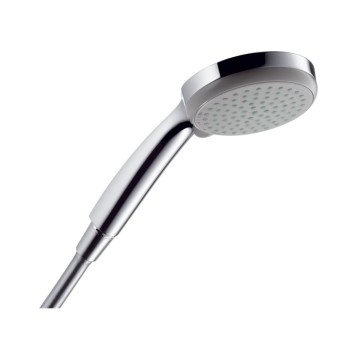 Душевая трубка  Hansgrohe Croma Select E 110 1jet, EcoSmart 9 л/мин, белый/хром