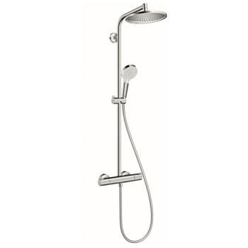 Dušas sistēma Hansgrohe Crometta S 240 1jet/Crometta Vario, ar termostatu  Hromēta