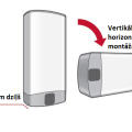Elektriskais Ūdens Sildītājs (Boilers) ARISTON VELIS EVO 50 EU 40L vertikāls/horizontāls (3626145)