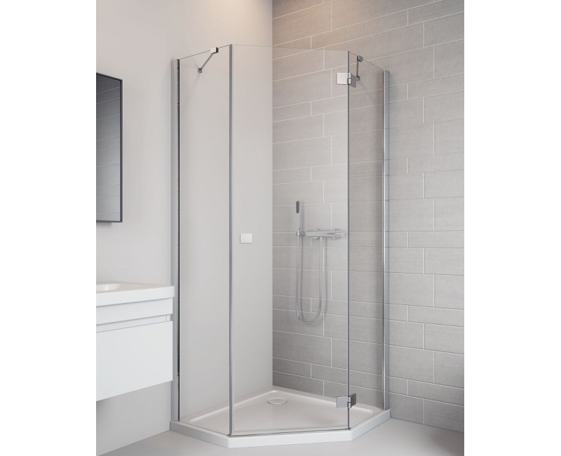Radaway Душевой поддон Doros PT Compact 80x80, balts