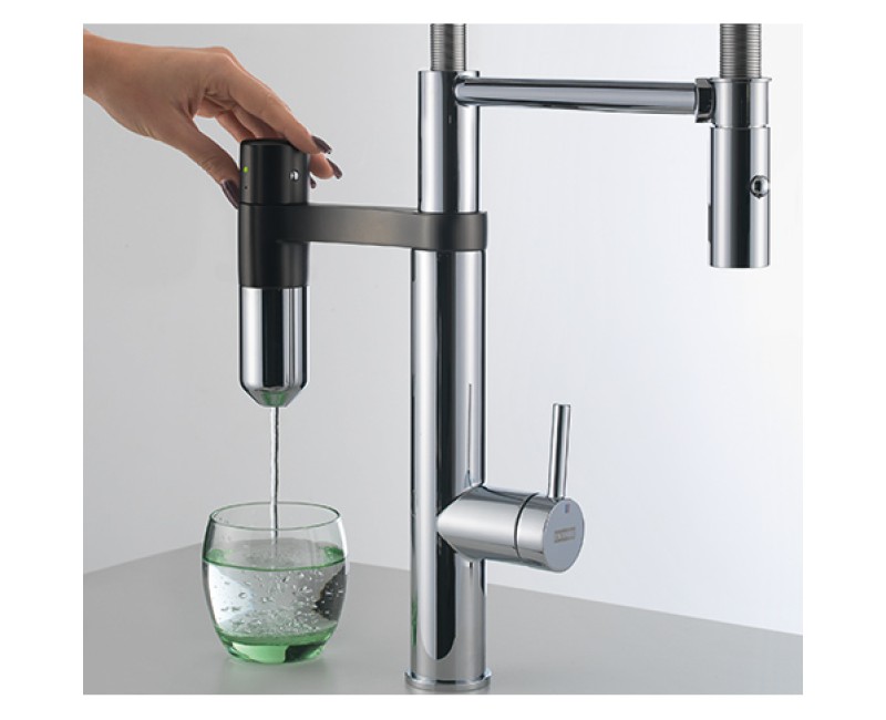 FRANKE VITAL Virtuves jaucējkrāns ar  filtrētā ūdens krānu, 120.0621.230
