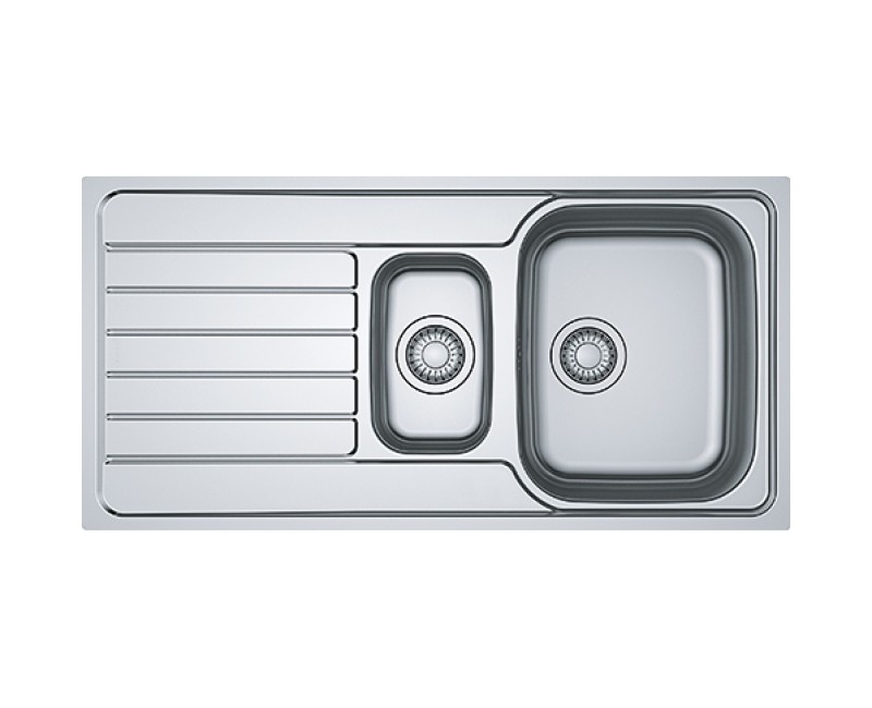 FRANKE Virtuves izlietne SPARK 100x50 cm, SKX 651 ar ventili