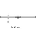 Geberit CleanLine20 Дренажный канал 30-130cm, 154.451.KS.1