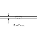 Geberit CleanLine60 Dušas kanāls 30-130cm, 154.459.00.1
