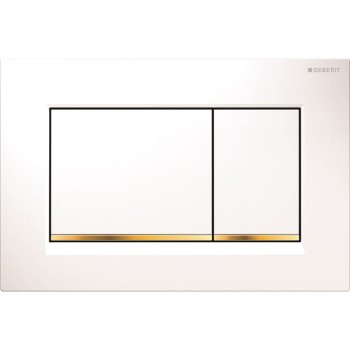 Geberit Sigma30 Dviejų režimų plovimo mygtukas, 115.883.KK.1