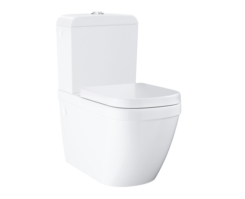 Grohe Euro Ceramic Rimless Наполный унитаз с крышкой, 3946200H