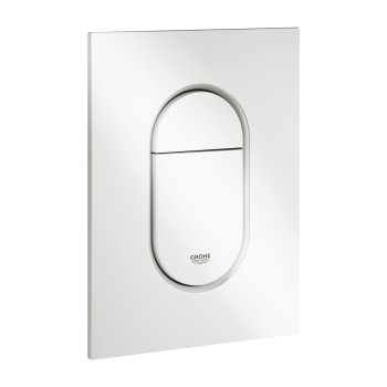 Grohe Arena Cosmo S dviejų režimų mygtukas, 130x172 mm, vertikalus, baltas