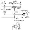 Grohe BauEdge Bidē jaucējkrāns, 23331000