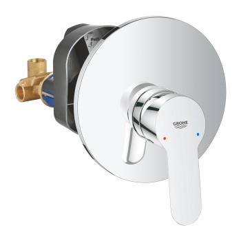 Vannas / Dušas maisītājs Grohe BauEdge Iebūvējams d=163mm, hroms