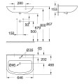 Grohe Bau Ceramic Izlietne 65x47cm, 39420000