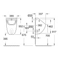 Grohe Bau Ceramic Pisuārs, 39438000