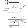 Grohe Cube Ceramic Умывальник 80x49см, 3946900H