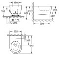 Grohe Essence Piekaramais Bidē, 3957400H