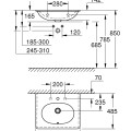 Grohe Essence Умывальник 60x49см, 3956500H