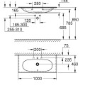 Grohe Essence Умывальник 100x46см, 3956600H