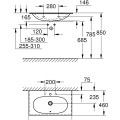 Grohe Essence Умывальник 80x46см, 3956700H