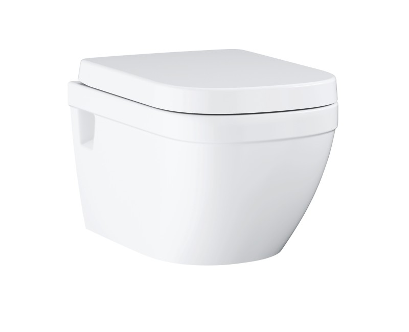 Grohe Euro Ceramic Rimless Piekaramais WC bez vāka, 39538000