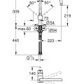 GROHE Minta Смеситель для мойки 32488000