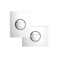 Grohe Nova Cosmo dviejų režimų mygtukas, 156x197 mm, horizontaliai/vertikaliai, chromas