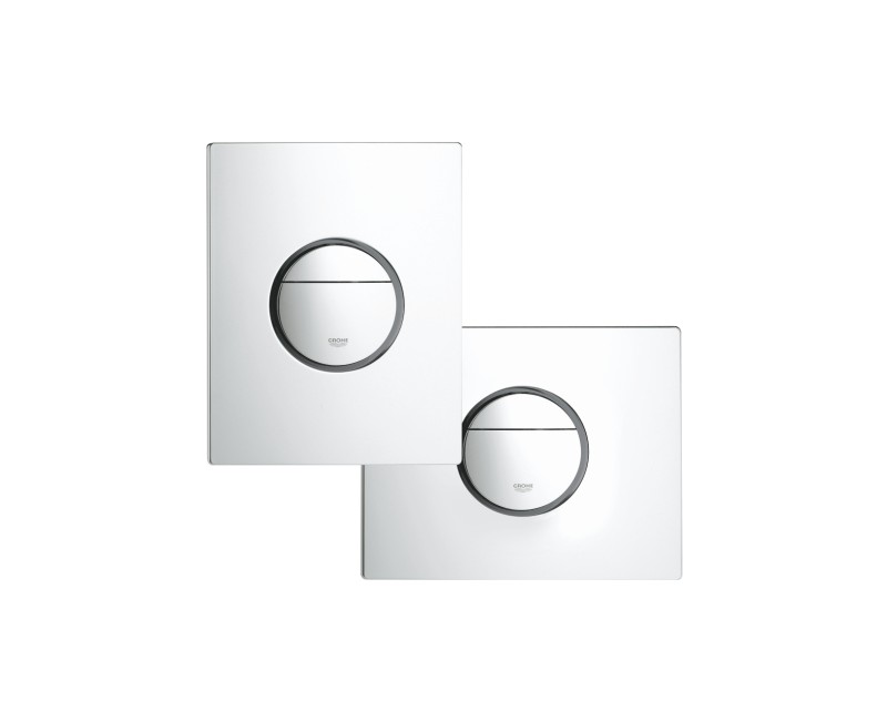 Grohe Nova Cosmo dviejų režimų mygtukas, 156x197 mm, horizontaliai/vertikaliai, chromas