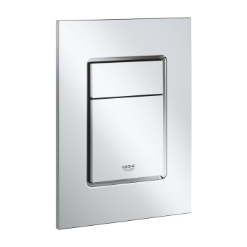 Poga iebūvējamam rāmim Grohe Skate Cosmo duo, 130x172 mm, vertikāls, hroms