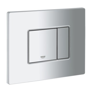 Taustiņš montāžas rāmim Grohe Skate Cosmo duo, 156x197 mm, horizontāls/vertikāls, matēts hroms