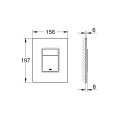 Grohe Skate Cosmo Смывная клавиша,  для двойного смыва, 38845LS0