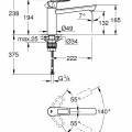 GROHE BauLoop Смеситель для мойки 31706000