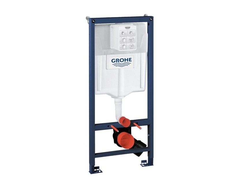 Комплект монтажной рамы для горшка Grohe Rapid SL с крепежом, 500х230 мм, h=1130 мм, под ключ 156х197 мм