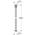 Grohe Rolaflex Longlife Dušas šļūtene 2.0m, 28145000