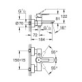 Grohe LINEARE Смеситель для ванны/душа, 33849001