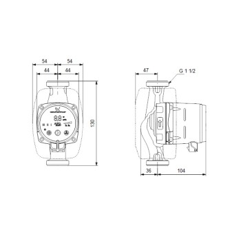 Cirkulācijas Sūknis Grundfos Alpha2 25-40 130 (99411143) 113086
