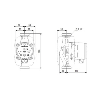 Cirkulācijas Sūknis Grundfos Alpha2 25-40 180 (99411165) 113088