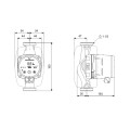 Grundfos Циркуляционный насос Alpha 2 25-60 180, 99411175