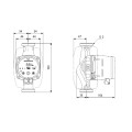 Grundfos Cirkulācijas sūknis Alpha 2 32-60 180, 99411221