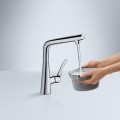 Hansgrohe Metris Select Virtuves jaucējkrāns 320, 14883800