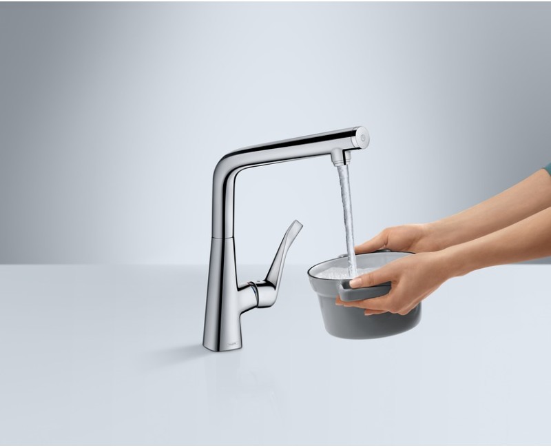 Hansgrohe Metris Select Virtuves jaucējkrāns 320, 14883800