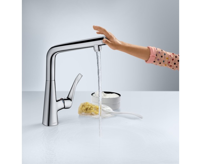 Hansgrohe Metris Select Virtuves jaucējkrāns 320, 14883800