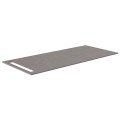 Darbo paviršius Kame Universal HPL su rankšluosčių laikikliu 110cm, Pilkas mėnulis WP-1/10-3/H12