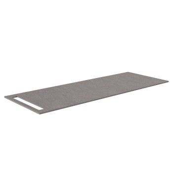Darba virsma Kame Universal HPL ar dvieļu turētāju 130cm, Grey moon WP-1/12-3/H12